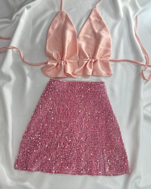 دامن ۴۴۸ پولکی